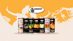 Sundrop Beverages Branding